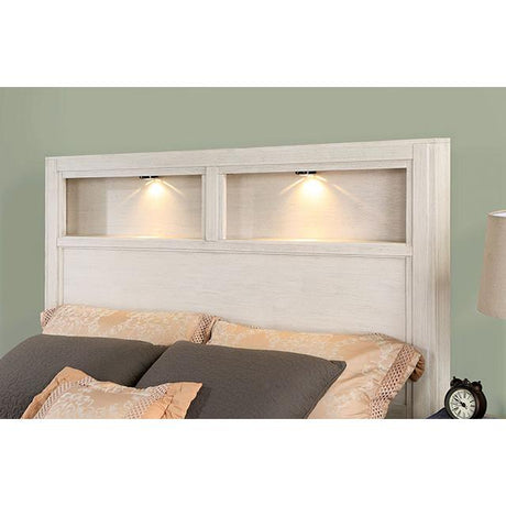  Furniture of America Karla CM7500WH-Q Queen Bed IMAGE 4