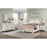 Furniture of America Berenice CM7580WH-N Night Stand IMAGE 2