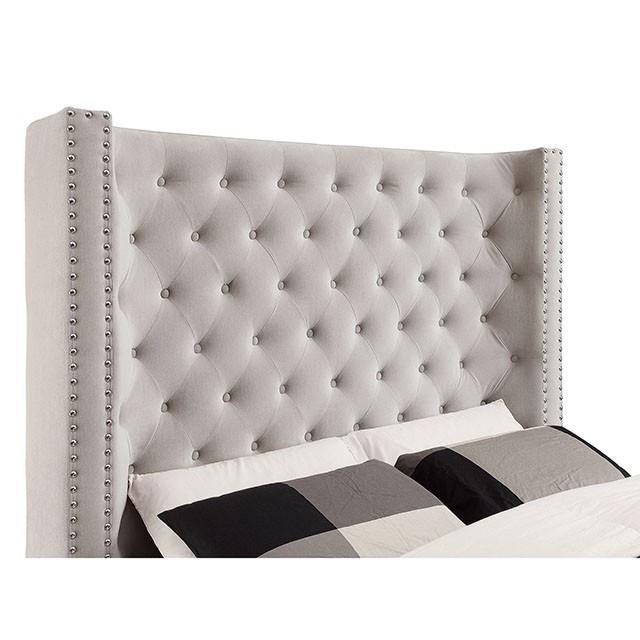  Furniture of America Mirabelle CM7679IV-Q-VN Queen Bed IMAGE 3