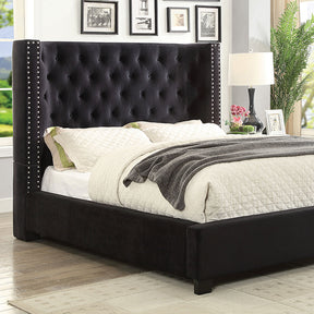  Furniture of America Carley King Bed CM7775BK-EK-BED IMAGE 1