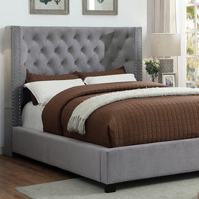  Furniture of America Carley Queen Bed CM7775GY-Q-BED IMAGE 1