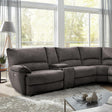  Furniture of America Cerelia CM9909GY-SECT-PM Power Sectional IMAGE 1