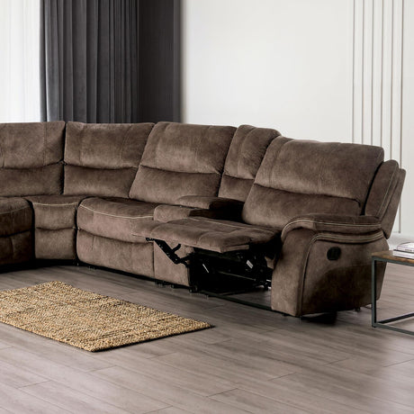  Furniture of America Jerominus CM9912DB-SECT Sectional IMAGE 1