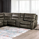  Furniture of America Jerominus CM9912DG-SECT Sectional IMAGE 1