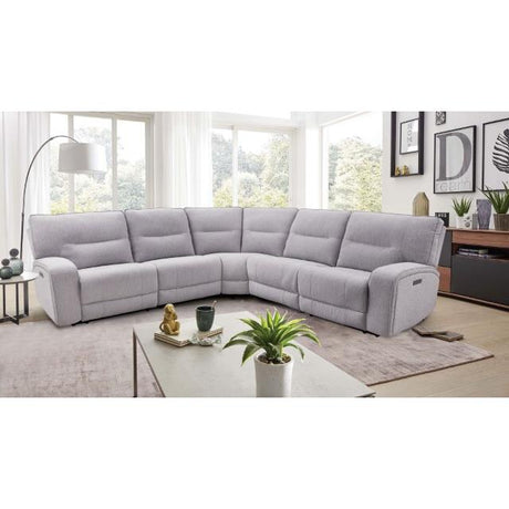 Furniture of America Tyrone CM9913GY-SECT-PM Power Sectional IMAGE 2