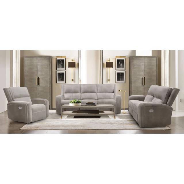  Furniture of America Vasilios CM9914ST-LV-PM Power Loveseat IMAGE 2