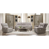  Furniture of America Vasilios CM9914ST-LV-PM Power Loveseat IMAGE 2