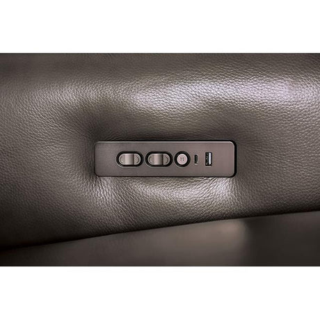  Furniture of America Phineas CM9921GY-LV-PM Power Loveseat IMAGE 3