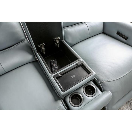  Furniture of America Phineas Power Reclining Loveseat CM9921PB-LV-PM IMAGE 5
