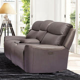  Furniture of America Artemia CM9922GY-LV-PM-PK Power Loveseat IMAGE 1