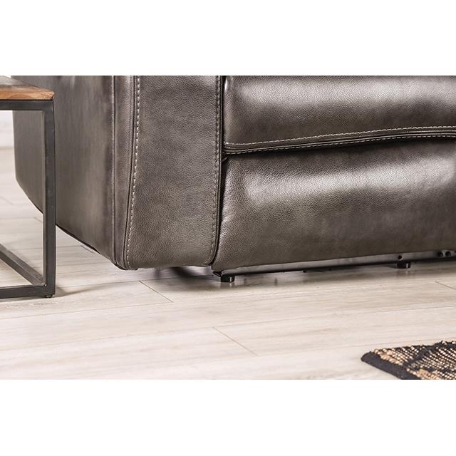  Furniture of America Soterios CM9924DG-SF-PM Power Sofa IMAGE 3