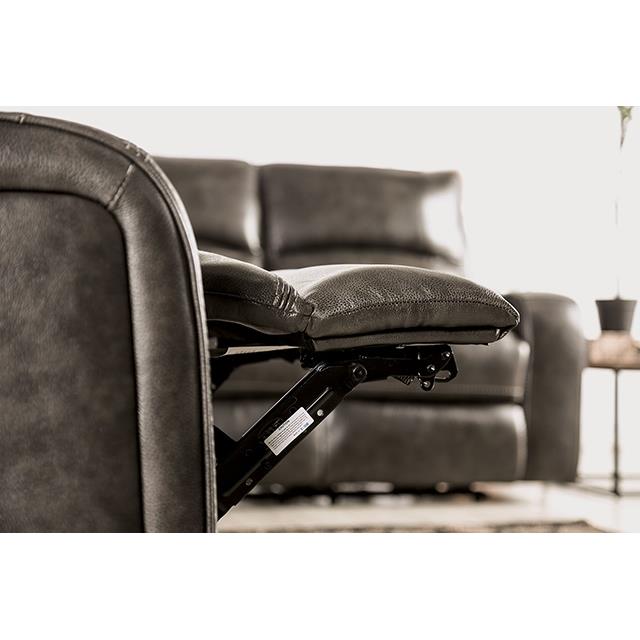  Furniture of America Soterios CM9924DG-SF-PM Power Sofa IMAGE 6