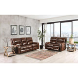  Furniture of America Soterios CM9924MB-CH-PM Power Recliner IMAGE 2