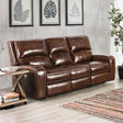  Furniture of America Soterios CM9924MB-SF-PM Power Sofa IMAGE 1