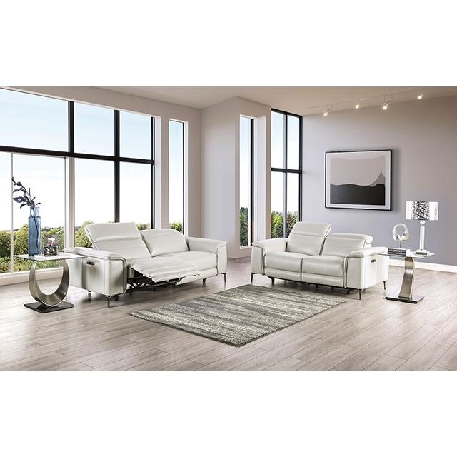  Furniture of America Ascona CM9927FG-LV-PM Power Loveseat IMAGE 2