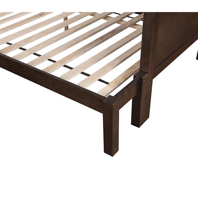  Furniture of America Stamos CM-BK658WN-TF Twin/Full Bunk Bed IMAGE 3