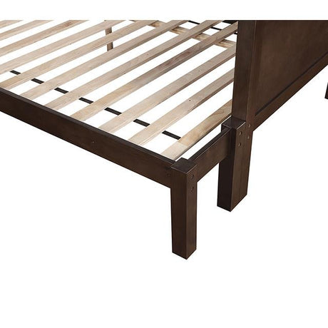  Furniture of America Stamos CM-BK658WN-TF Twin/Full Bunk Bed IMAGE 3