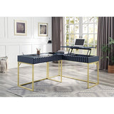  Furniture of America Freiburg CM-DK406BL-PK Corner Desk IMAGE 2