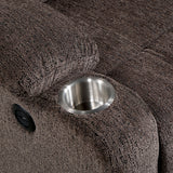  Furniture of America Hadrian CM-RC6749BR Power Recliner IMAGE 2