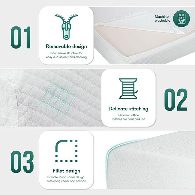  Furniture of America Artemisia DM510-F 6" Full Memory Foam Mattress IMAGE 5