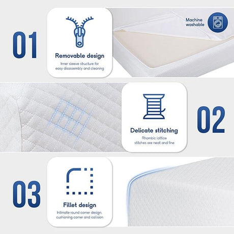  Furniture of America Artemisia DM510-T 6" Twin Memory Foam Mattress IMAGE 5