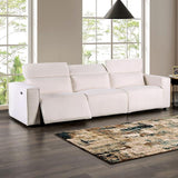  Furniture of America Treharris FM62002WH-SF-PM-PK Power Sofa IMAGE 1