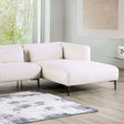  Furniture of America Paderborn FM63002WH-SECT-R Sectional, Right Chaise IMAGE 1