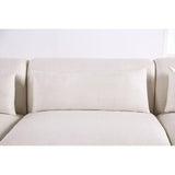  Furniture of America Paderborn FM63002WH-SECT-R Sectional, Right Chaise IMAGE 4