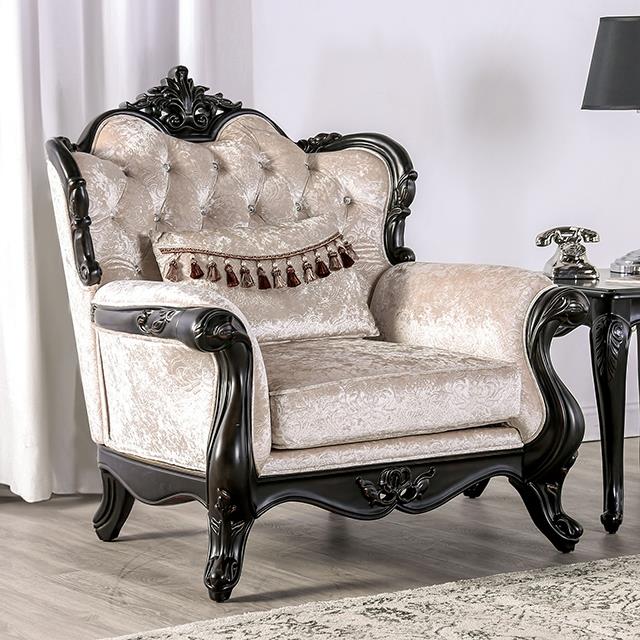  Furniture of America Acapulco FM65001ES-CH Chair IMAGE 1