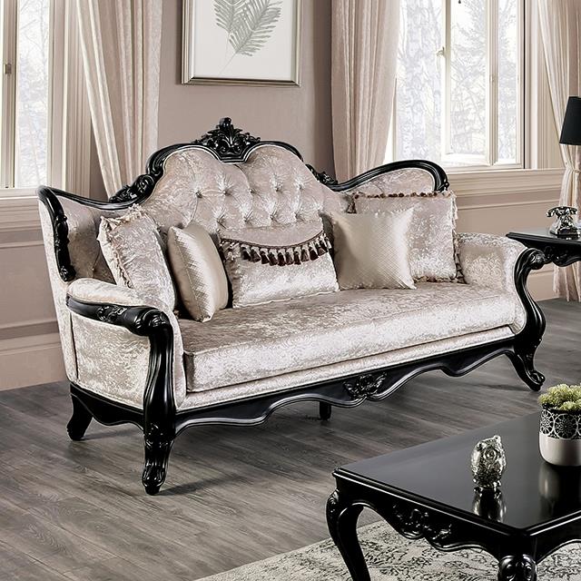  Furniture of America Acapulco FM65001ES-SF Sofa IMAGE 1