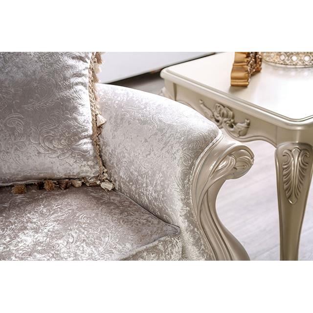  Furniture of America Acapulco FM65001WH-CH Chair IMAGE 6