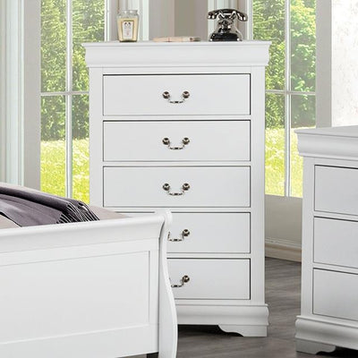  Furniture of America Louis Philippe FM7866WH-C Chest IMAGE 1