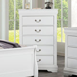  Furniture of America Louis Philippe FM7866WH-C Chest IMAGE 1