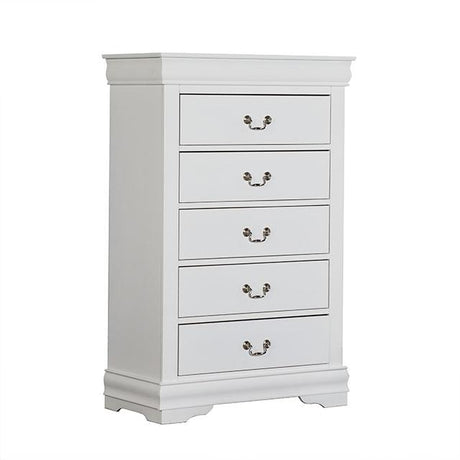  Furniture of America Louis Philippe FM7866WH-C Chest IMAGE 2
