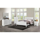  Furniture of America Louis Philippe FM7866WH-M Mirror IMAGE 3