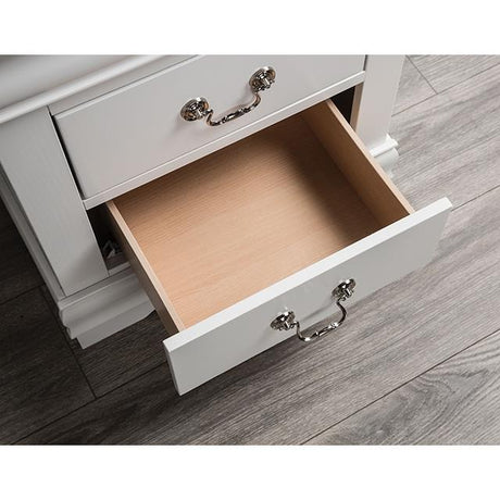  Furniture of America Louis Philippe FM7866WH-N Night Stand IMAGE 3