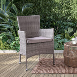 Furniture of America Aminta FM80004GY-5PC-06GY Patio Bistro Set IMAGE 3
