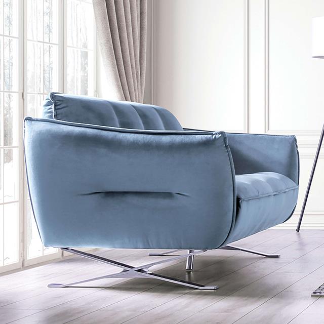  Furniture of America Civellutino FM90004-LV-PK Loveseat IMAGE 1