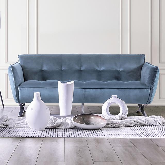  Furniture of America Civellutino FM90004-SF-PK Sofa IMAGE 1