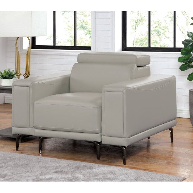  Furniture of America Brekstad FOA6476LG-CH-PK Chair IMAGE 2