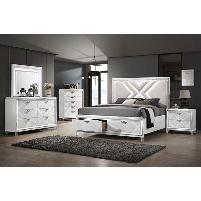  Furniture of America Emmeline FOA7147WH-C Chest IMAGE 2