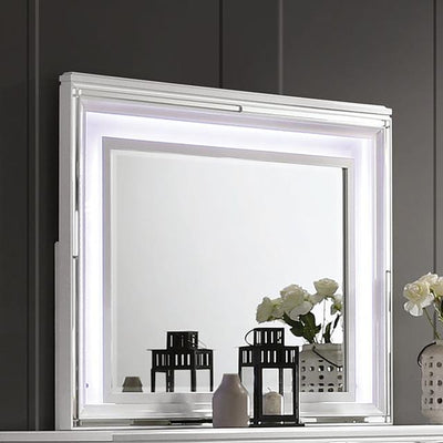  Furniture of America Emmeline FOA7147WH-M Mirror IMAGE 1