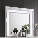  Furniture of America Emmeline FOA7147WH-M Mirror IMAGE 1