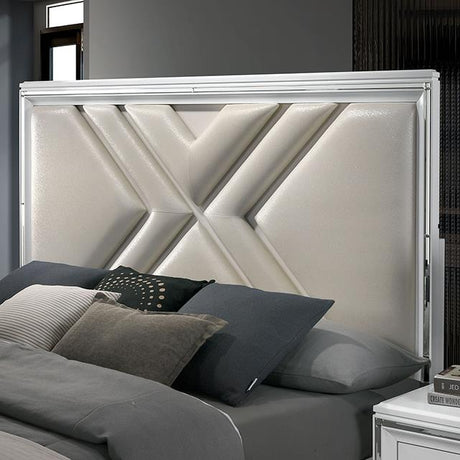  Furniture of America Emmeline FOA7147WH-Q Queen Bed IMAGE 5