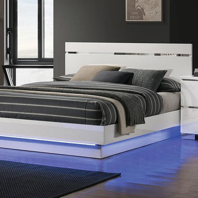  Furniture of America Erlach FOA7189WH-CK California King Bed IMAGE 1