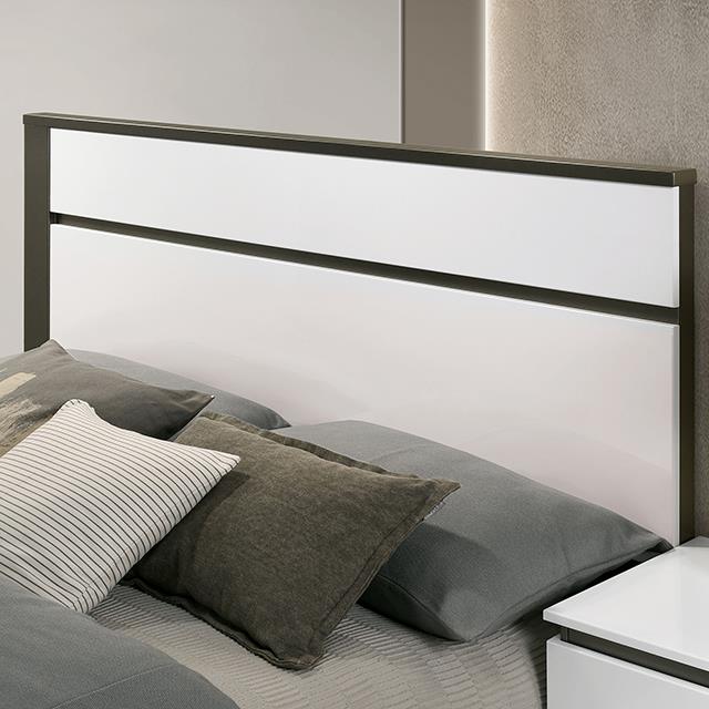  Furniture of America Birsfelden FOA7225WH-CK California King Bed IMAGE 3
