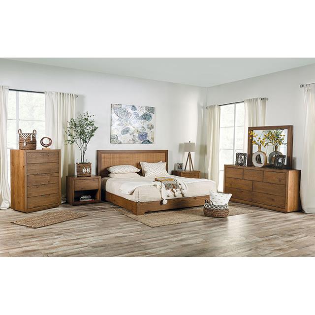  Furniture of America Leirvik FOA7460WN-D Dresser IMAGE 2