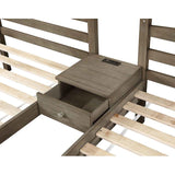  Furniture of America Hortense FOA-BK659GY Triple Twin Bed IMAGE 4