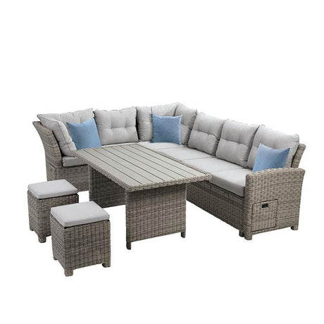  Furniture of America Malia GM-1001 Patio Dining Table IMAGE 5