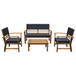  Furniture of America Hana GM-1020BL-4PK 4 pc Patio Set IMAGE 1